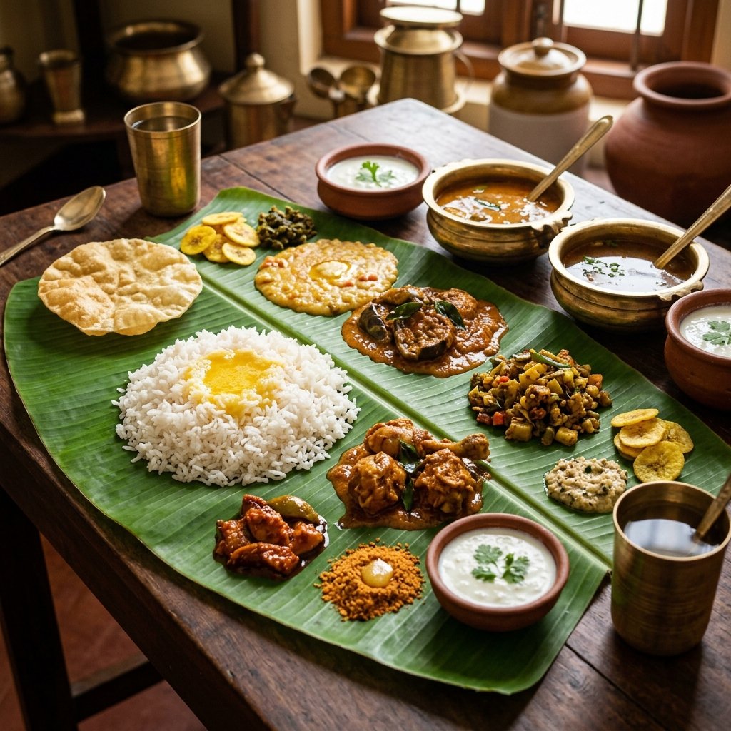 Grand Authentic Andhra Bhojanam Thali